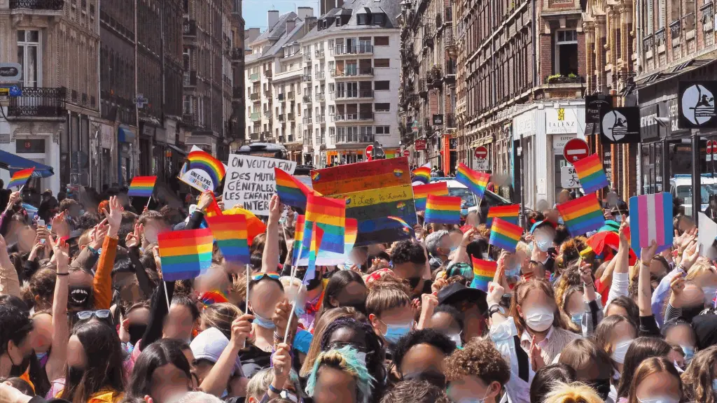 photo de la marche des fiertés